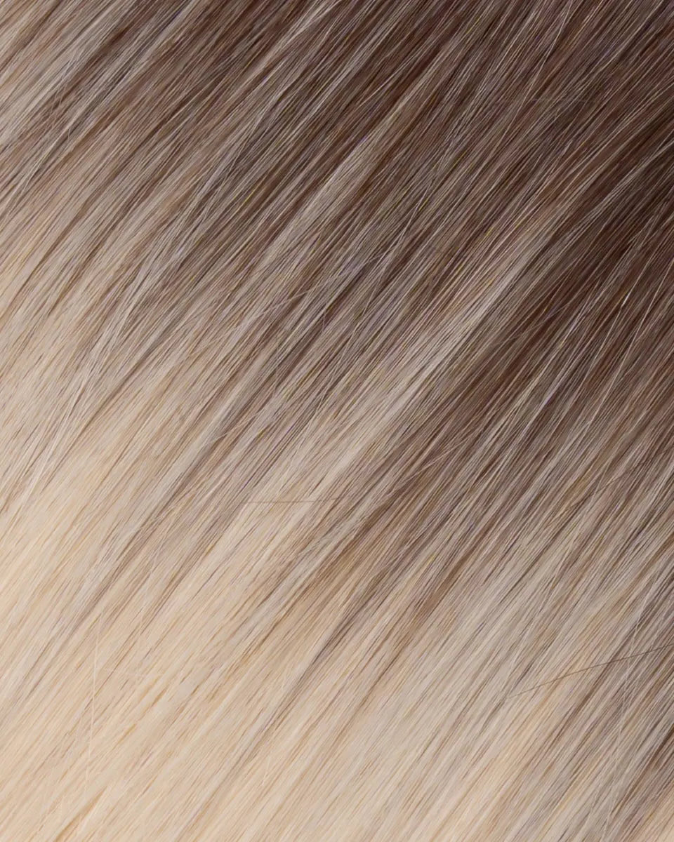 TAPE IN DIAMOND 18" #613, 4/27, 4/613, 6/613, 18/22 - Warm Rooted Blonde Balayage #T4/613
